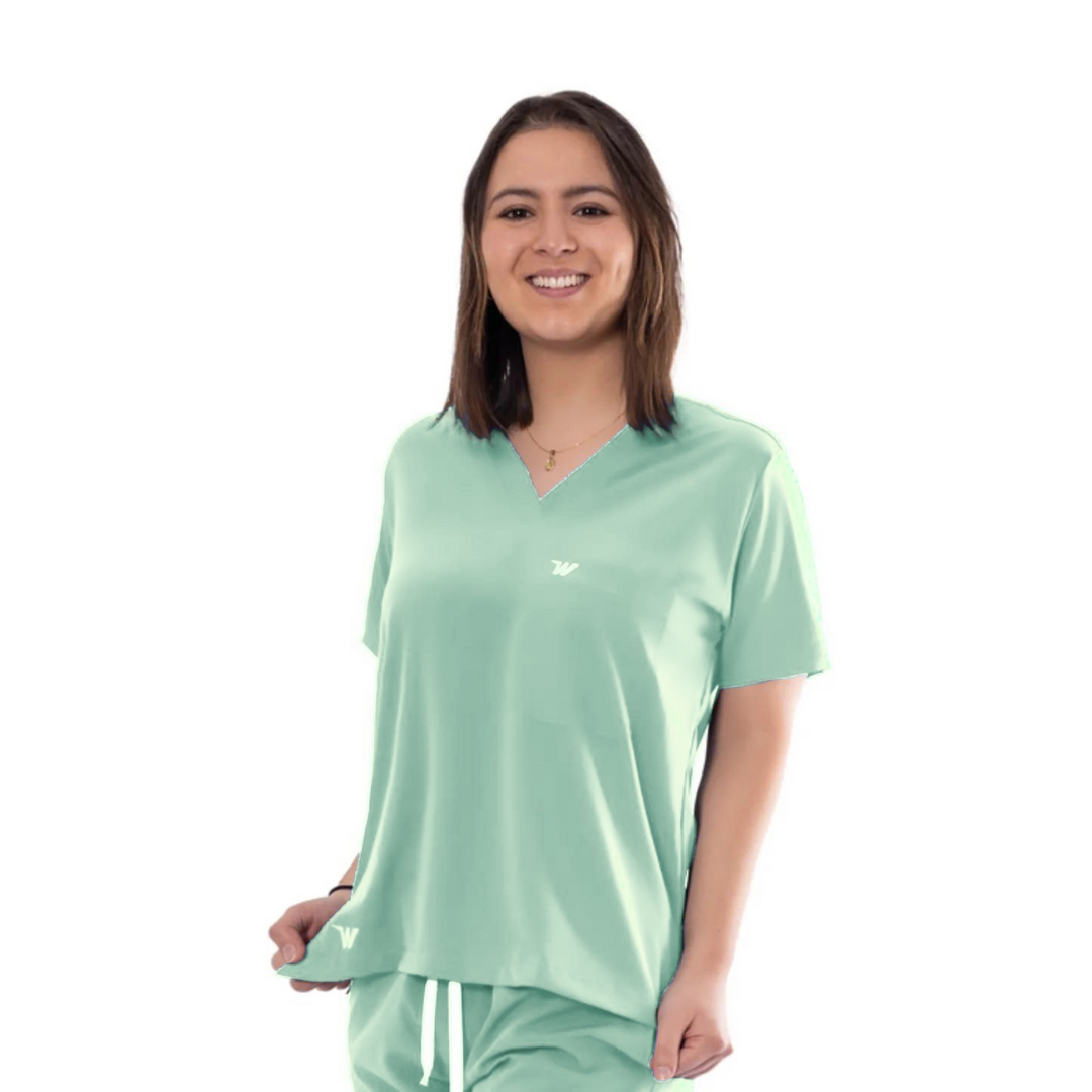 Top Camisa Essential Mujer sunrise